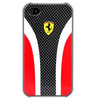 Ferrari Scuderia Multi Colored iPhone 4/4s Carbon Hard Case *New