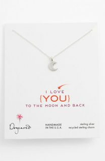 Dogeared To the Moon & Back Pendant Necklace