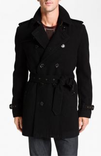 Burberry Brit Wool Blend Trench Coat
