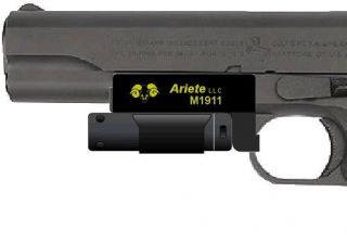   MAGNETIC LASER SIGHT 1911 M1911 Colt 45 handgun pistol STRONG GRIP