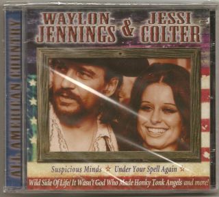 Waylon Jennings Jessi Colter CD All American Country New SEALED