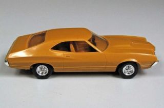 vintage 1972 ford torino dealer promo car model collectible