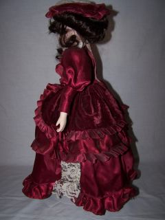 Collectible Heritage Mint Western Porcelain Doll