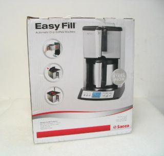 Saeco Easy Fill 10 Cup Auto Drip Coffee Maker 104366