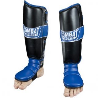 Combat Sports Hybrid Grappling Stand Up Shin Guards MMA Instep Pads