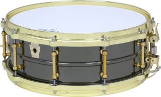 ludwig black beauty brass on brass snare drum brass 14x5 inches item