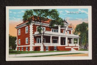1920s Elks Club Coffeyville KS Montgomery Co Postcard Kansas