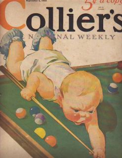 1933 Colliers September 2 Billiards Making Gangsters