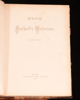 1860 Book of Raphaels Madonnas James P Walker