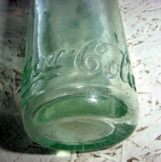  MINT Early 1900s COCA COLA SRAIGHT SIDED BOTTLE Clifton Forge Virginia