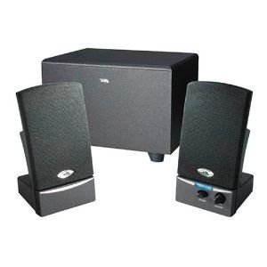 New Cyber Acoustics Computer Speakers Subwoofer 2DaysShip