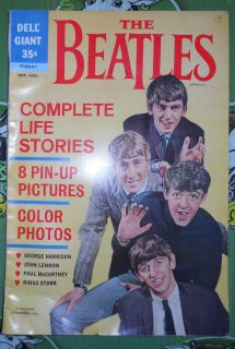  Beatles 1964 DELL Giant Complete Life Stories Comic Book 07 059 411