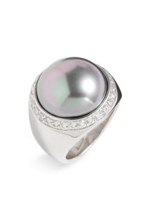 Majorica 16mm Round Pearl Ring