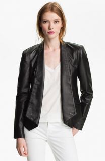 Rebecca Minkoff Becky Ponte & Leather Jacket