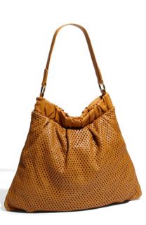 Hinge® Perforated Leather Hobo
