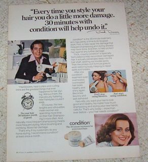 1978 Clairol Condition Hair Hairdresser Pretty Girl Ad