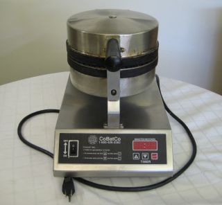 COBATCO MD 10 MD 10SSEL WAFFLE CONE MAKER BAKER MACHINE    VERY NICE