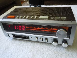 JC Penney Am FM Clock Radio Cassette Player