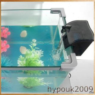Aquarium Fish Water Tank Pond External Hanging Filter 280L H Free Plug