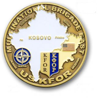  Kosovo Kfor Multinational Coin