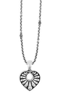 Lagos Chi Chi Fluted Heart Pendant Necklace
