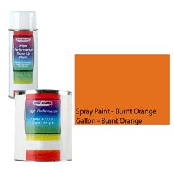 Nissan Forklift Spray Paint Burnt Orange Color Match Parts 9358