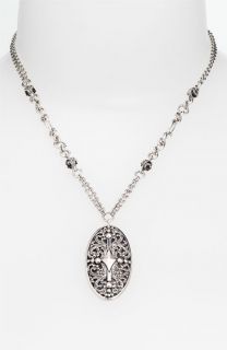 Lois Hill Haveli Oval Pendant Necklace