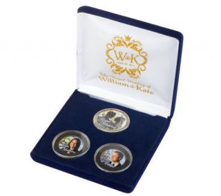 Royal Wedding Commemorative UK Coin Collection with Box —