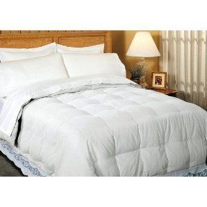 Comforters White GOOSE Feather Down Twin Full Queen King Cal King