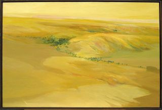 James Conaway National Grasslands Signed Original Oil Painting Make