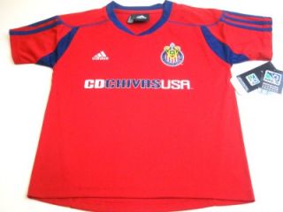 MLS Adidas Club Deportivo Chivas Home Call Up Kids Red Soccer Jersey
