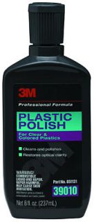 part mmm 39010 plastic polish 8 fl oz for clear and colored plastics