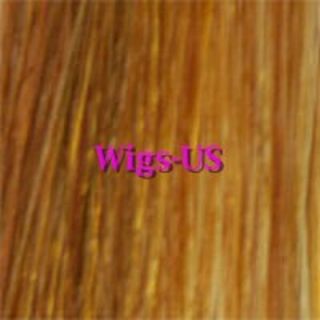  Extra Long Full Skin Top Wig Blonde Red Brown Colors US Seller
