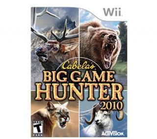 Cabelas Big Game Hunter 2010   Wii —