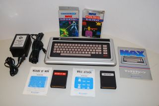 Japanese C64 Commodore 64 Maxmachine Computer 2 Games