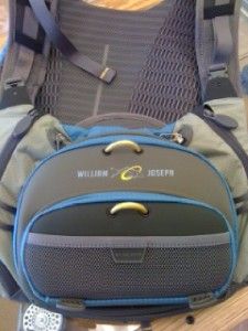 NEW William Joseph CONFLUENCE Chest Pack Fly Fishing BLUE Color