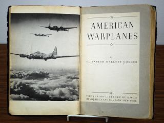  1943 American Warplanes by Elizabeth Mallet Conger Product Image