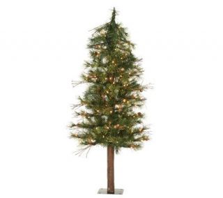 Mixed Country Alpine Tree w/ Clear Lights byVickerman —