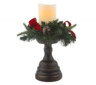 BethlehemLights BatteryOperated 13 Sleigh Bell Pillar with 