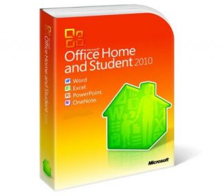 Microsoft Office Home and Student 2010 ProductKey Card —