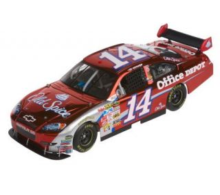 Tony Stewart 2009 #14 Old Spice Color Chrome 124 Scale Car — 
