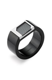 DIESEL® Top Accent Stainless Steel Ring