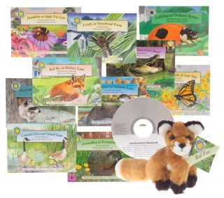 Set of 10 Smithsonian Book Series w/ CD and Plush —