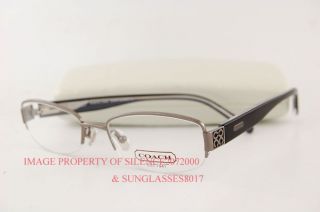 Brand New COACH Eyeglasses Frames 1024 MAEVE GUNMETAL Size 50 100%