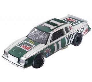 Darrell Waltrip 1981 #11 Autographed Mountain Dew 124 Scale Car