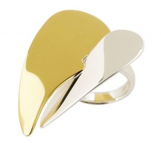 RLM Studio Sterling & Brass Clean Heart Ring —