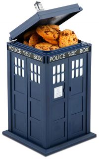  Who 11th Eleventh Tardis Talking Cookie Jar Lights Sounds New