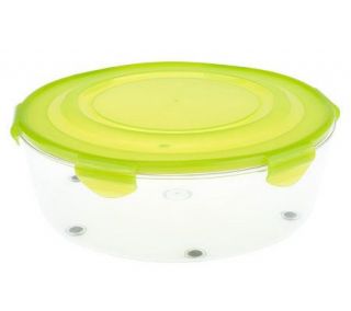 Genius Salad Chopper 18 Cup Bowl with Freshness Lid —