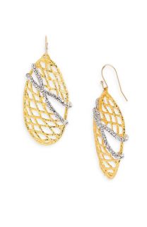 Alexis Bittar Elements Pavé Accent Woven Oval Earrings