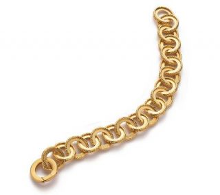 GoldExpressions 6 3/4 Circle Link Bracelet 14K Gold, 49.4g —
